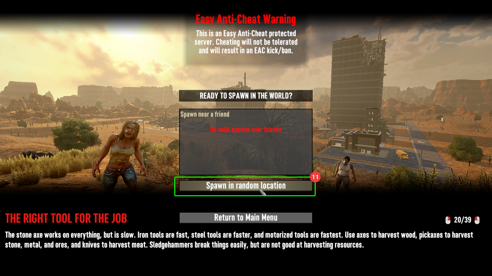 CreeperPanel 7DTD Connect