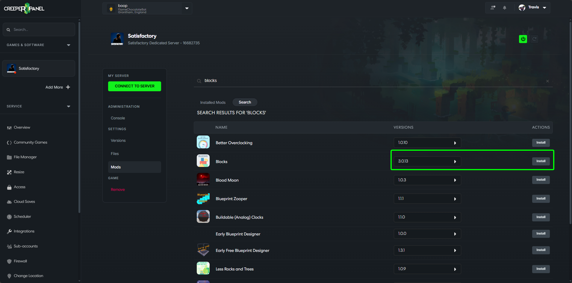 Docs Version Dropdown
