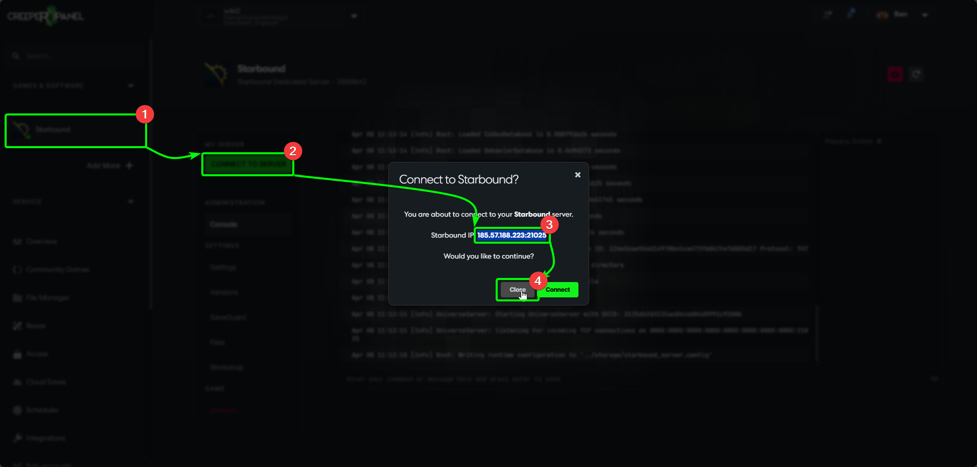CreeperPanel PixARK Connect