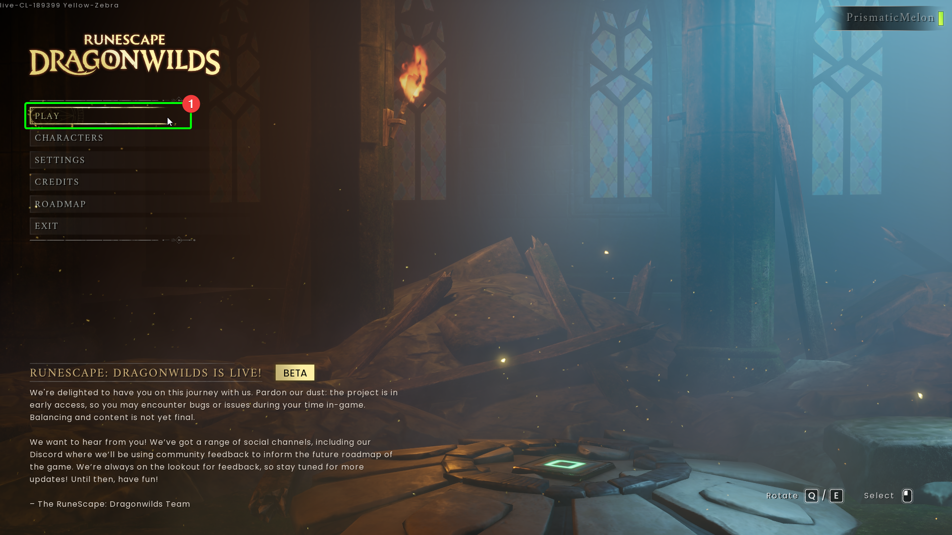 CreeperPanel RuneScape: Dragonwilds Connect