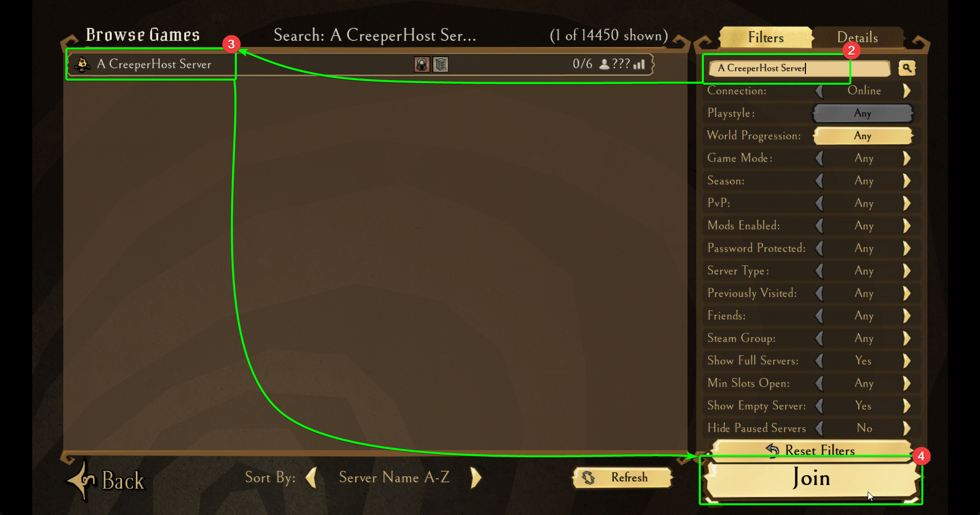 CreeperPanel Don't Starve Together Connect