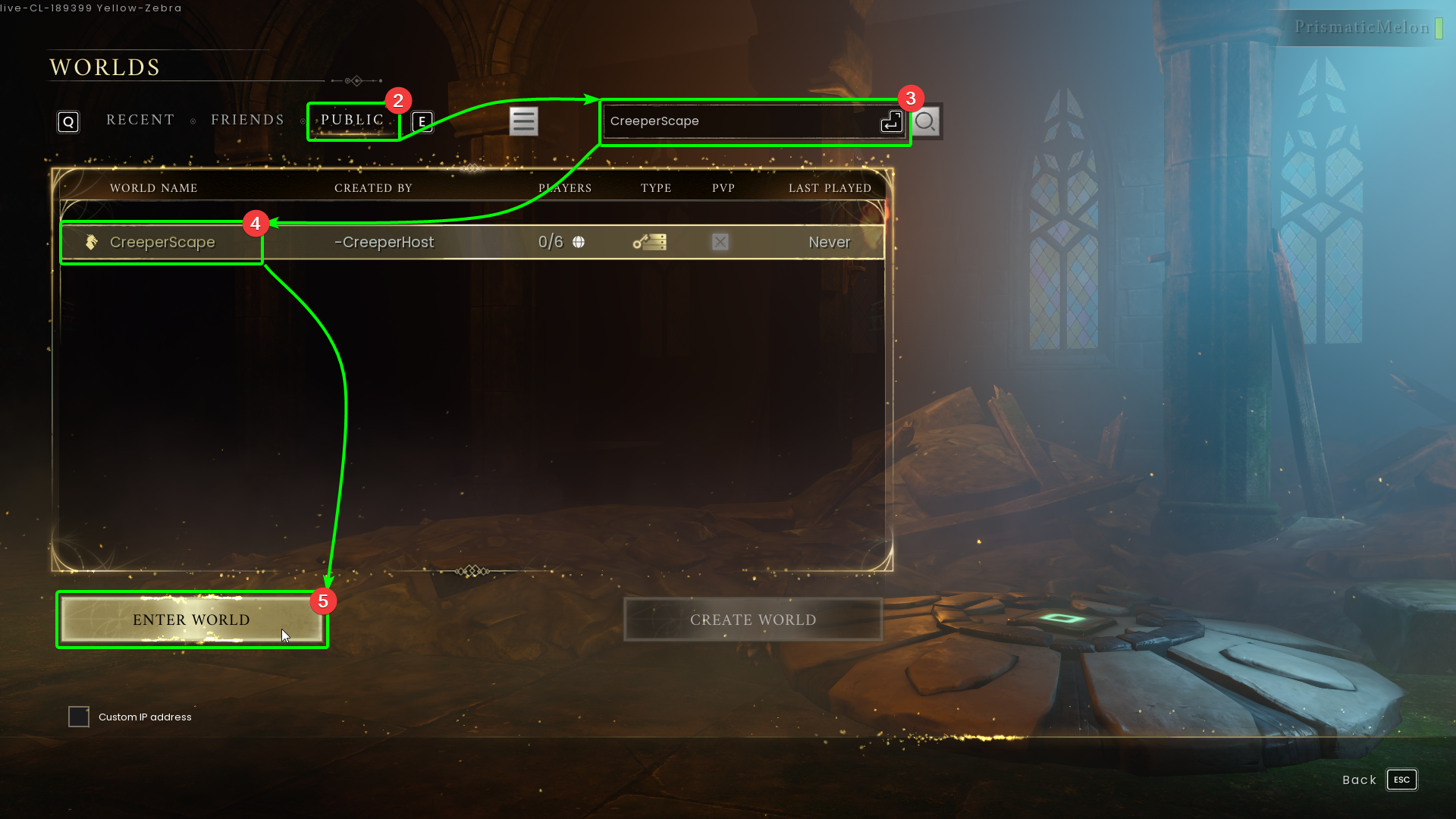 CreeperPanel RuneScape: Dragonwilds Connect
