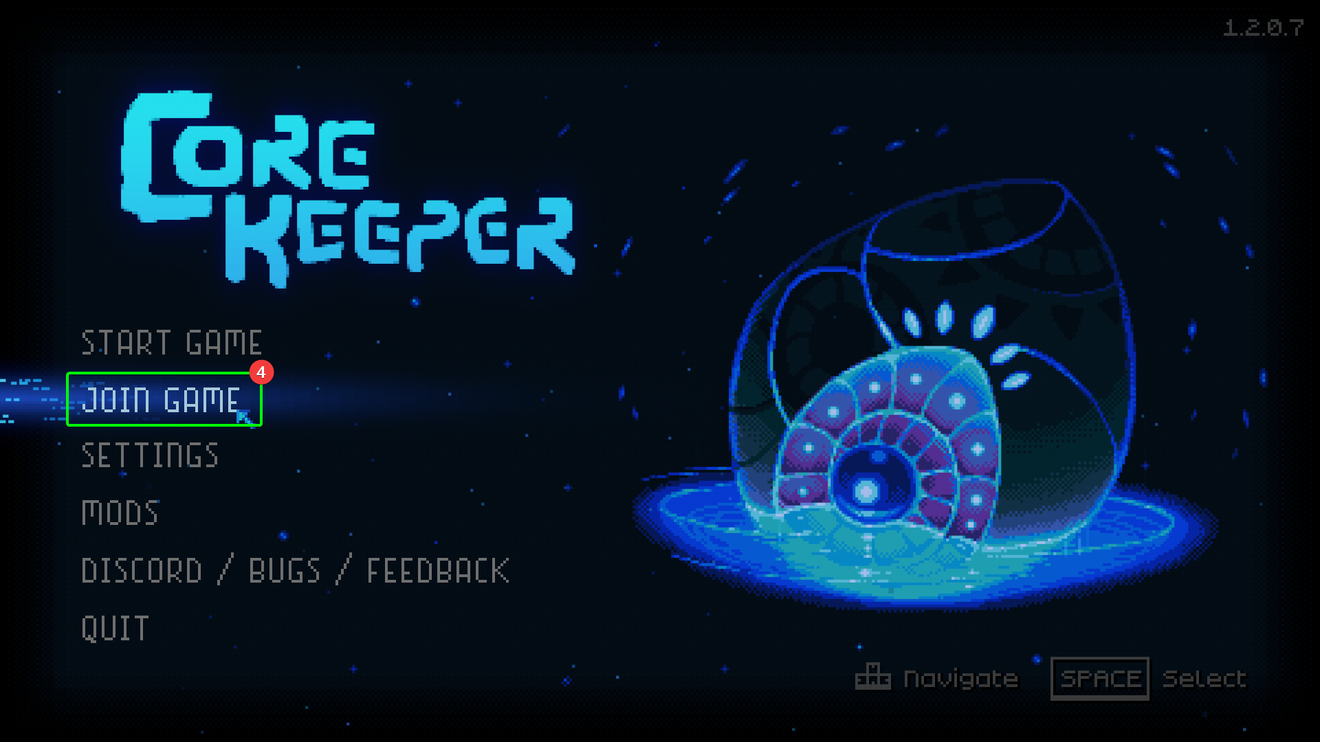 CreeperPanel CoreKeeper Connect Join Game