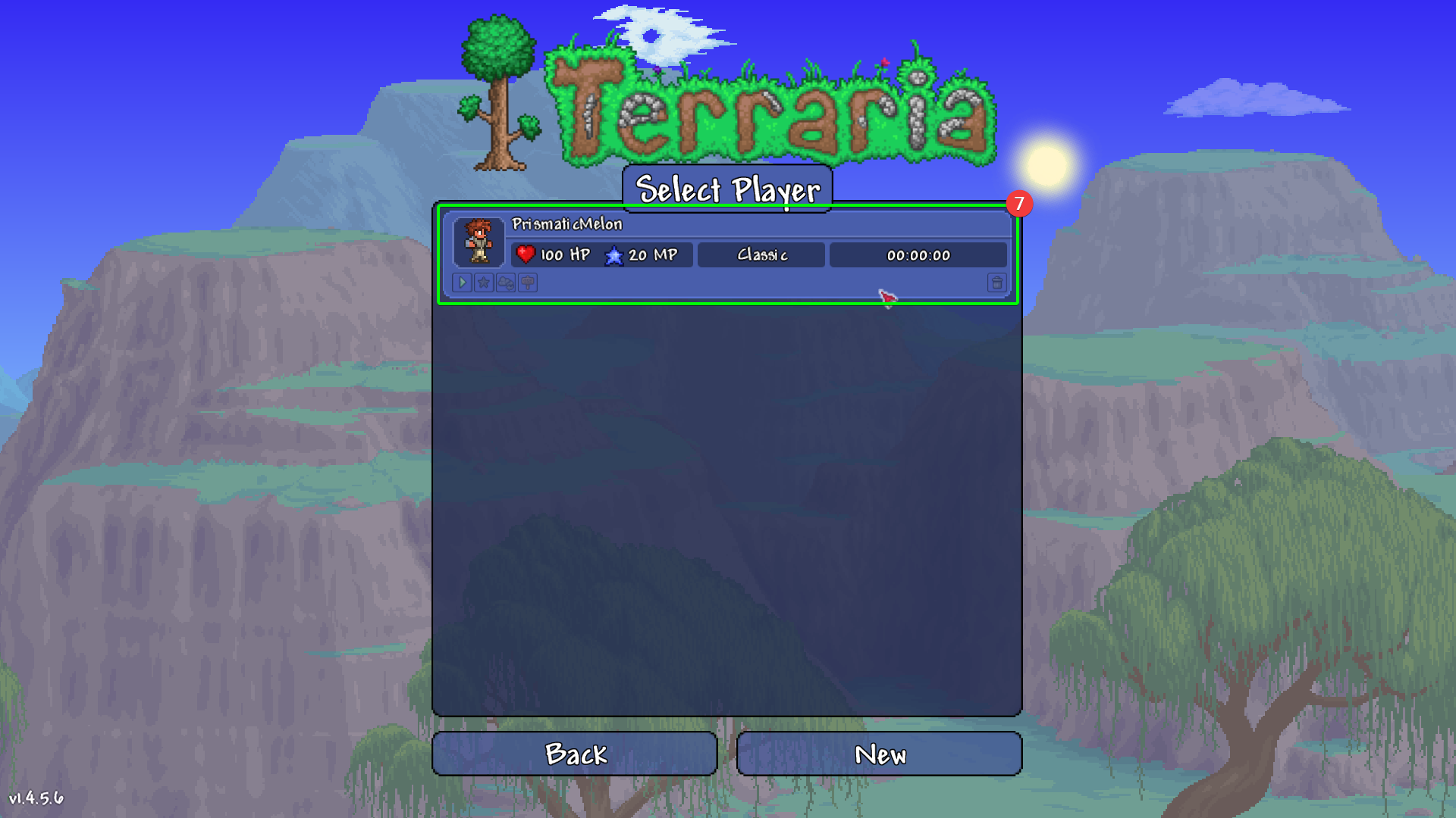 CreeperPanel Terraria Connect