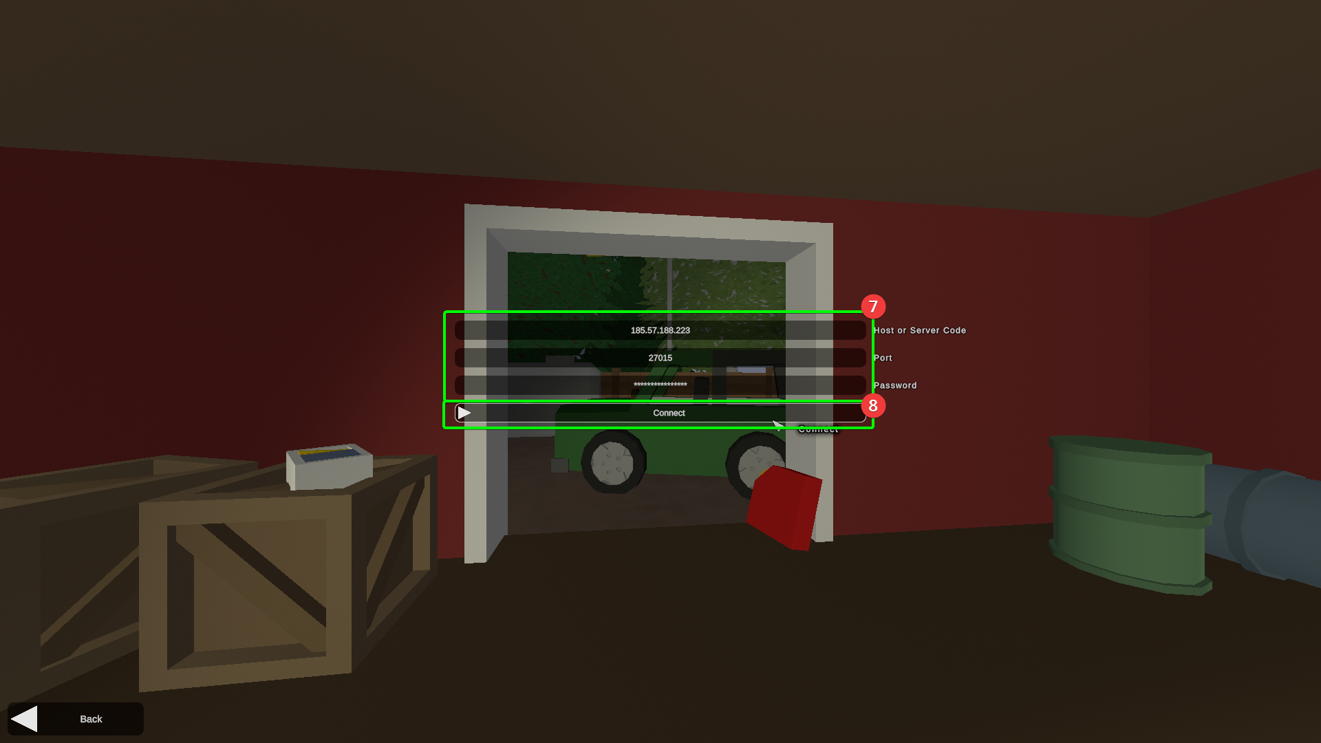 CreeperPanel Unturned Connect