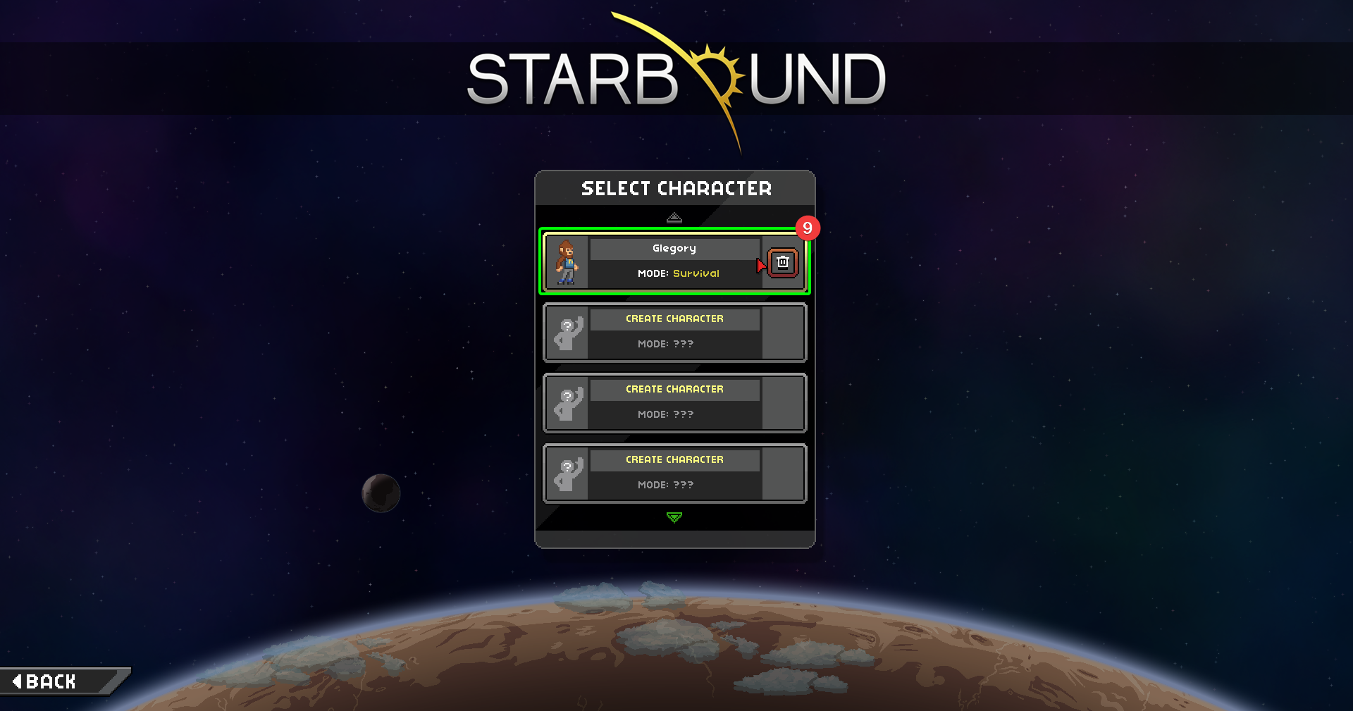 CreeperPanel Starbound Connect
