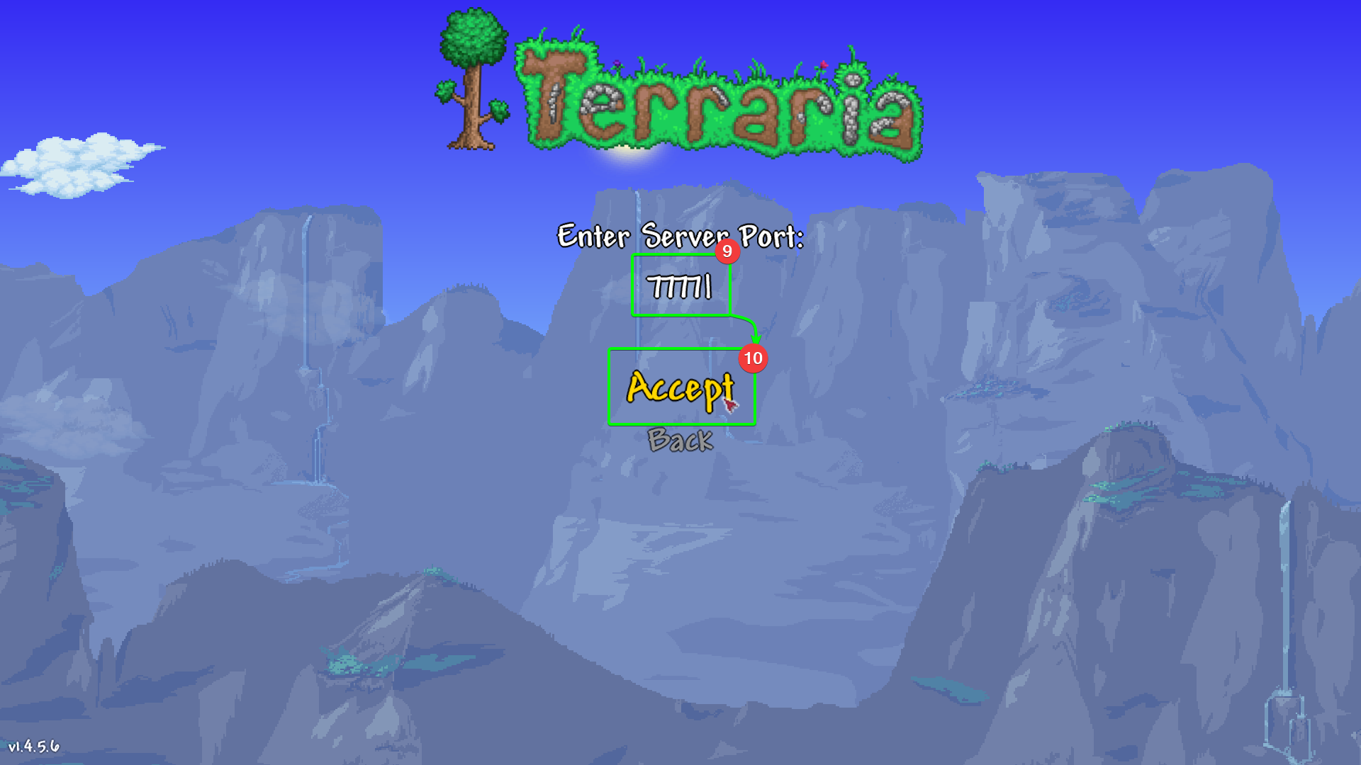 CreeperPanel Terraria Connect