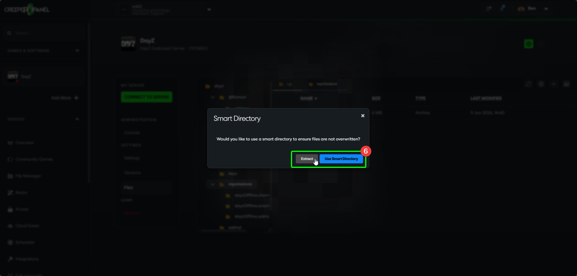 CreeperPanel DayZ Modding MP