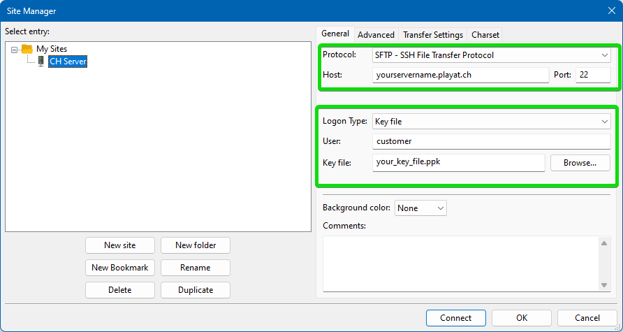 FileZilla SFTP Guide CreeperHost Wiki