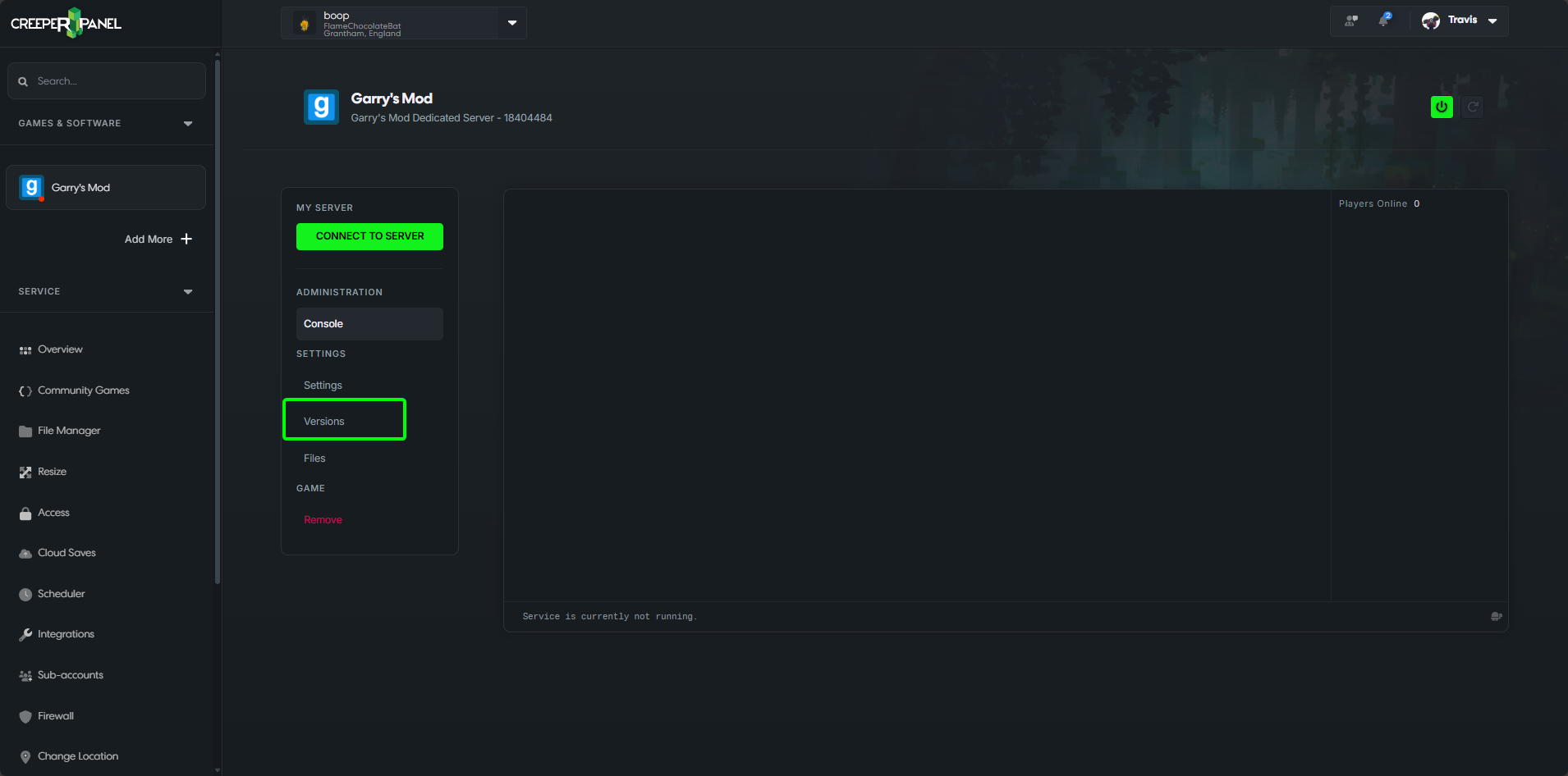 Docs Version Dropdown