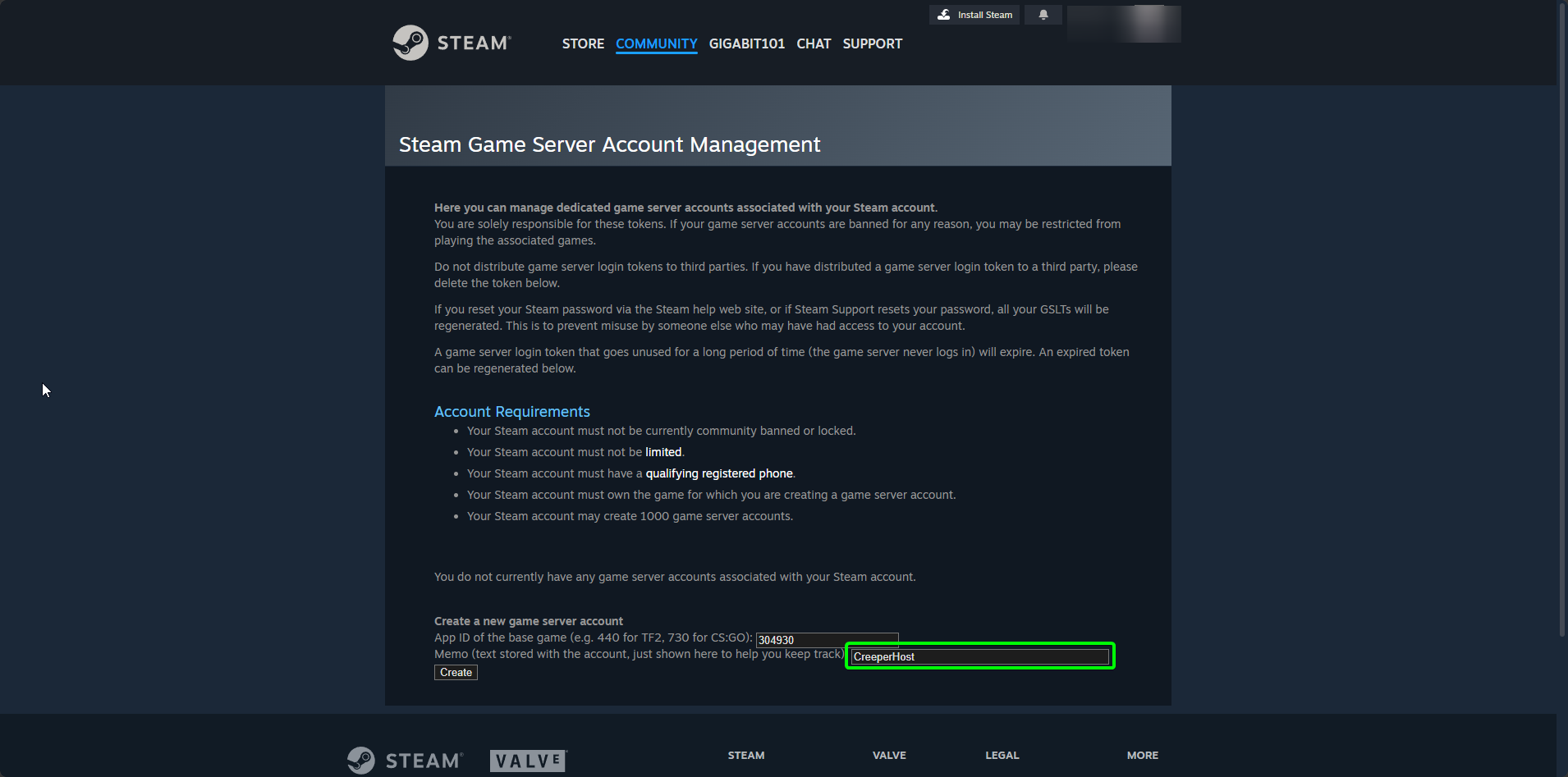Steam GLST