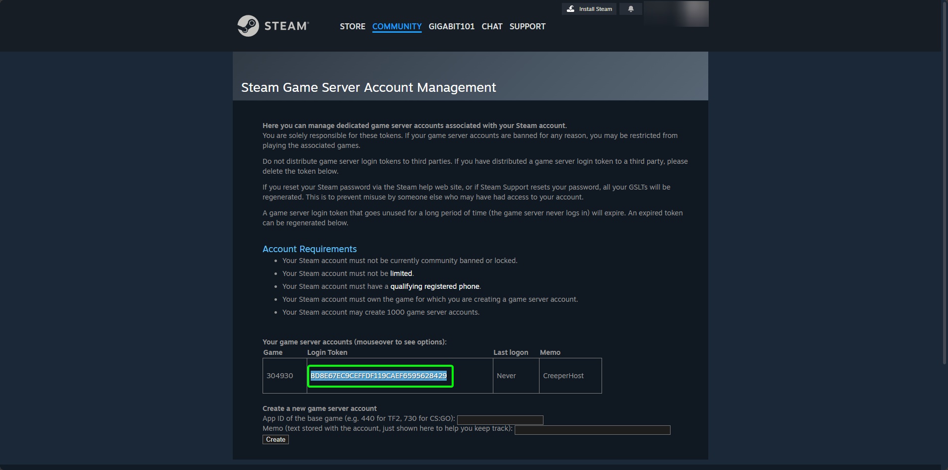 Steam GLST