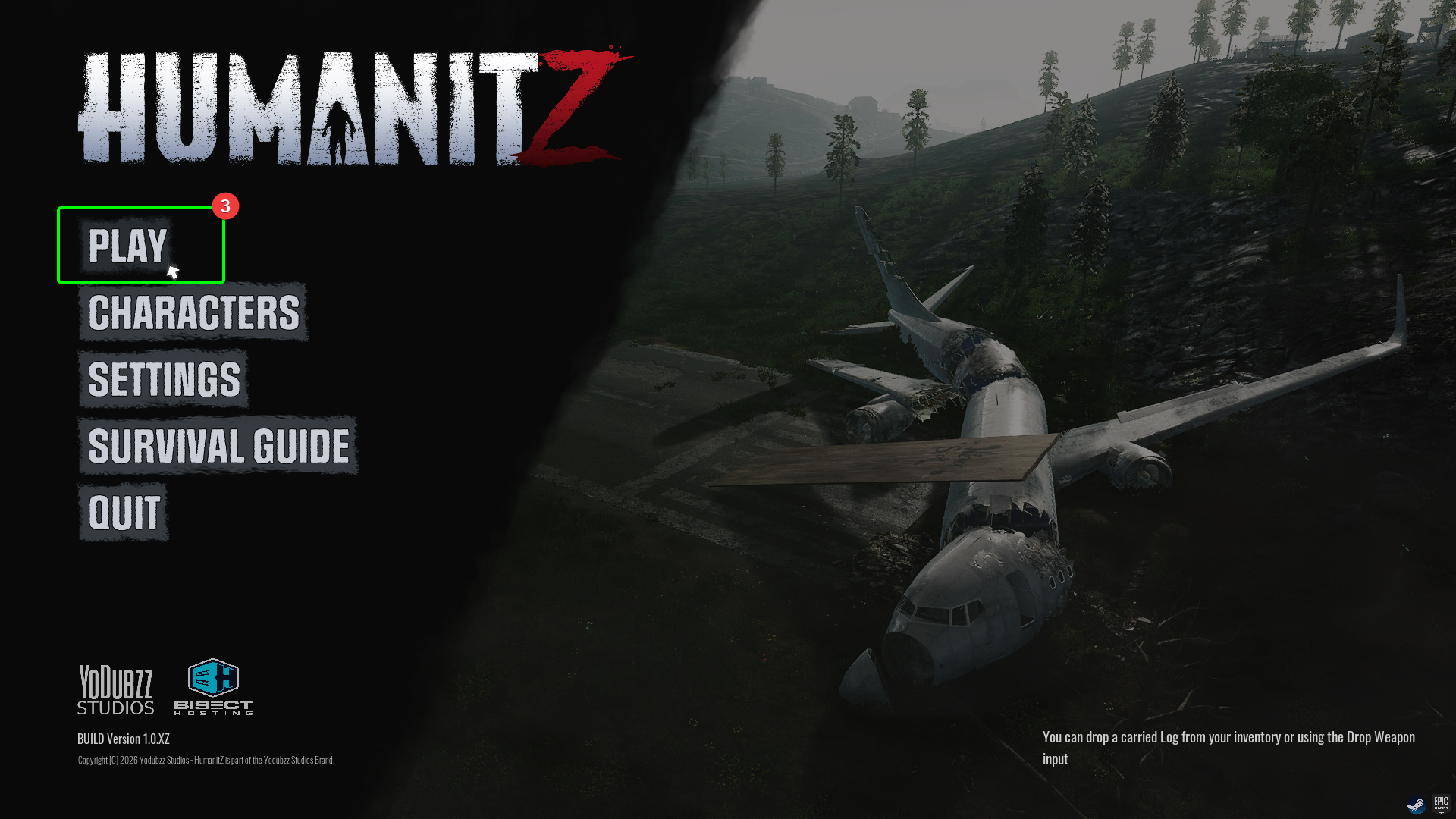 CreeperPanel HumanitZ Connect