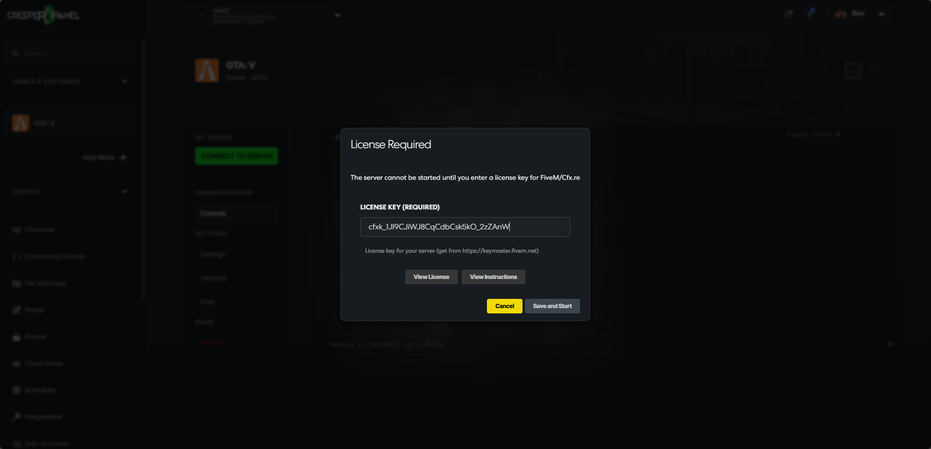 GTAV Licence Key
