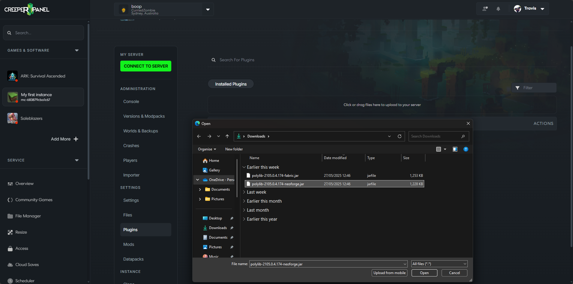 Docs Version Dropdown