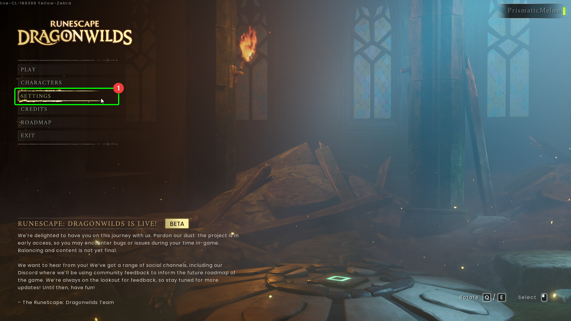 CreeperPanel RuneScape: Dragonwilds Settings