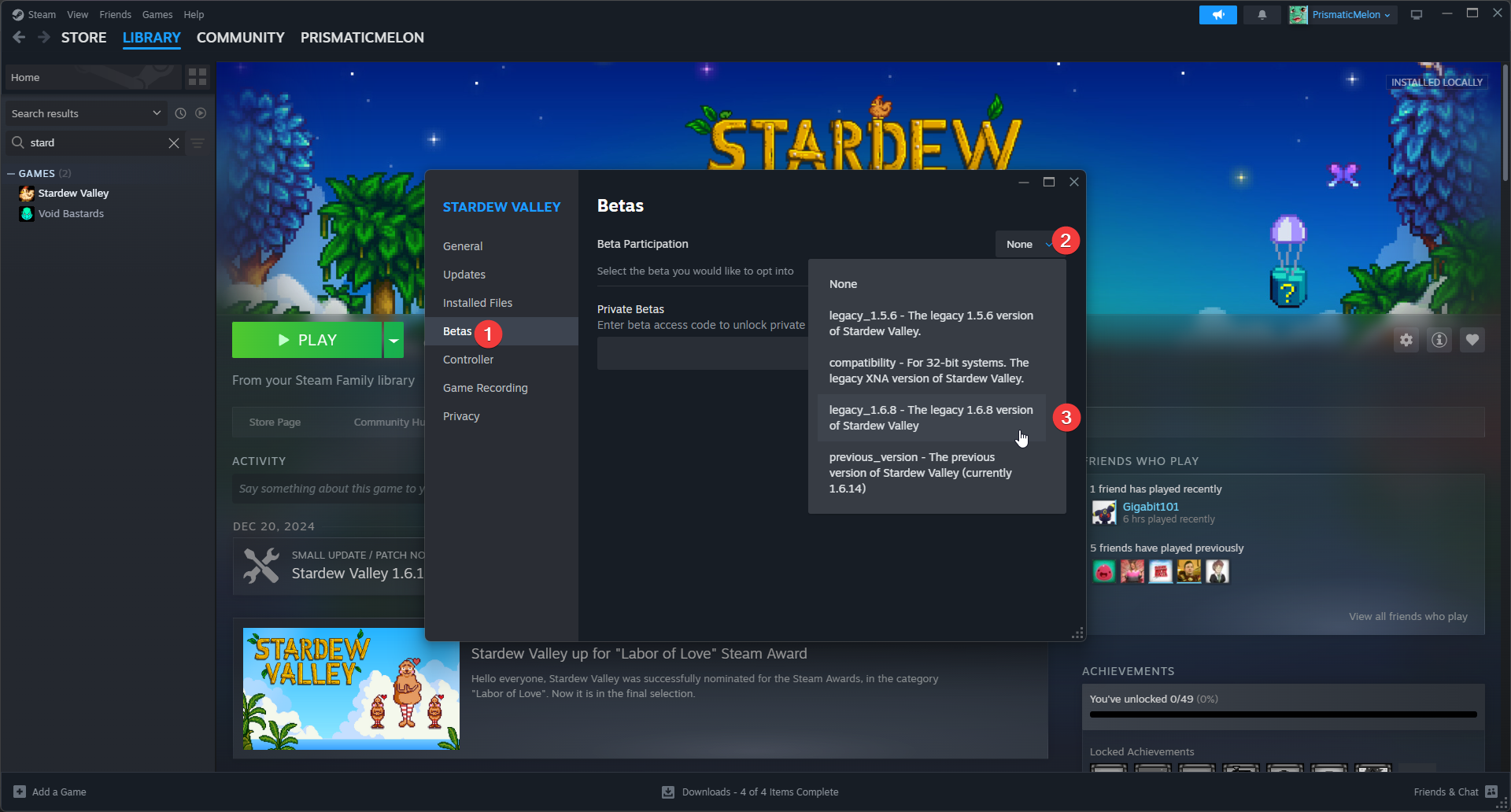 CreeperPanel Stardew Valley MP mod