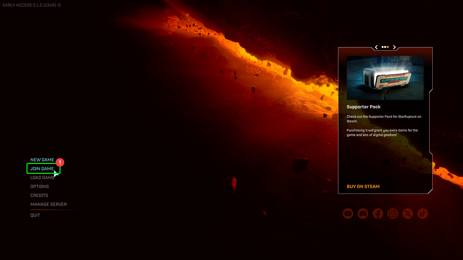 CreeperPanel StarRupture Connect