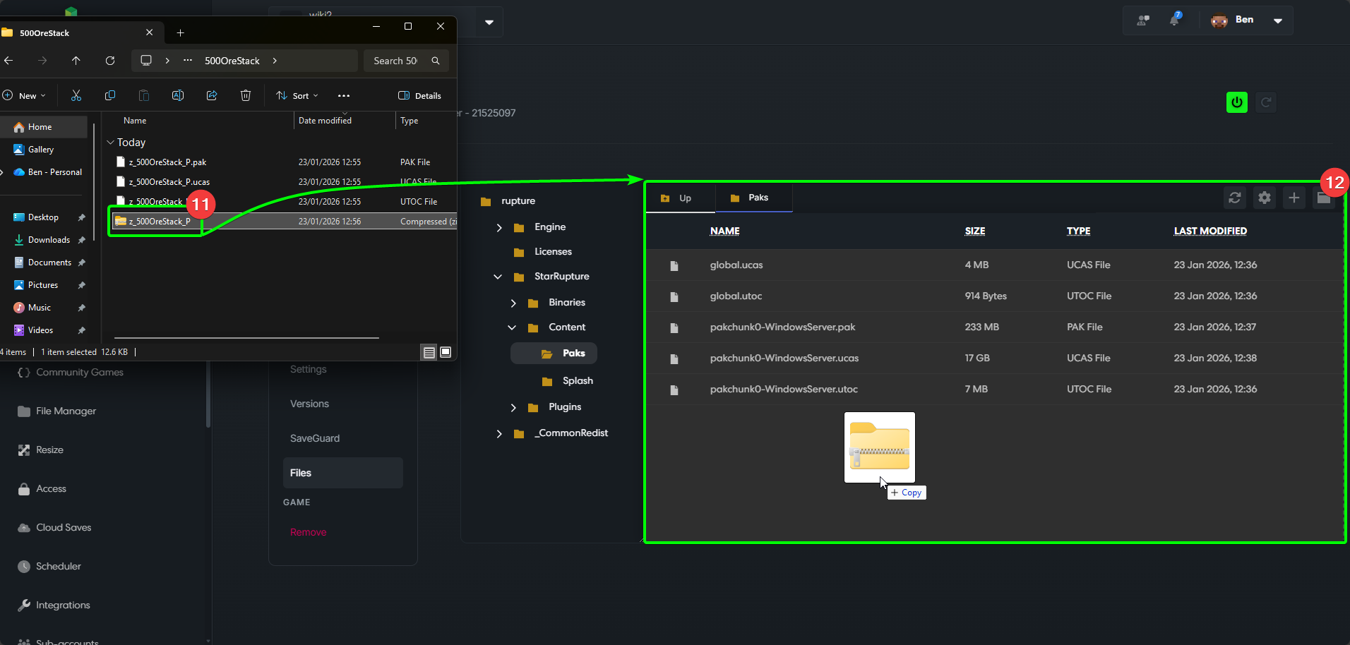 CreeperPanel StarRupture Mods