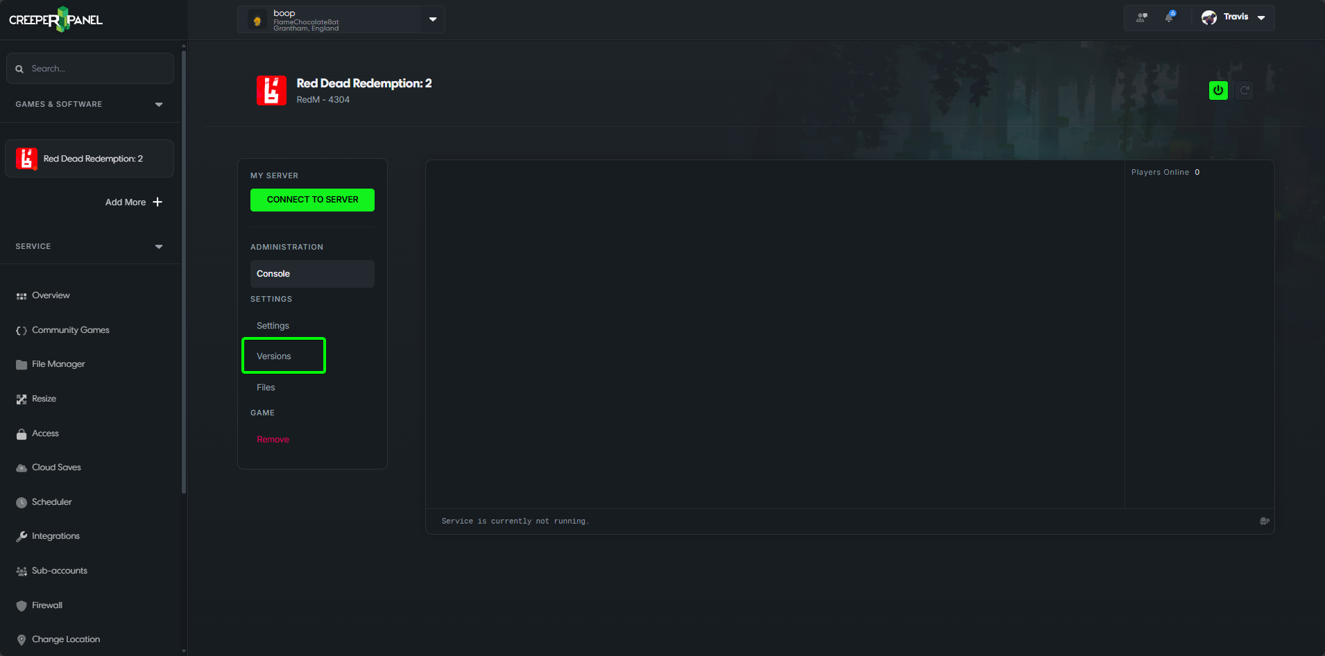 Docs Version Dropdown