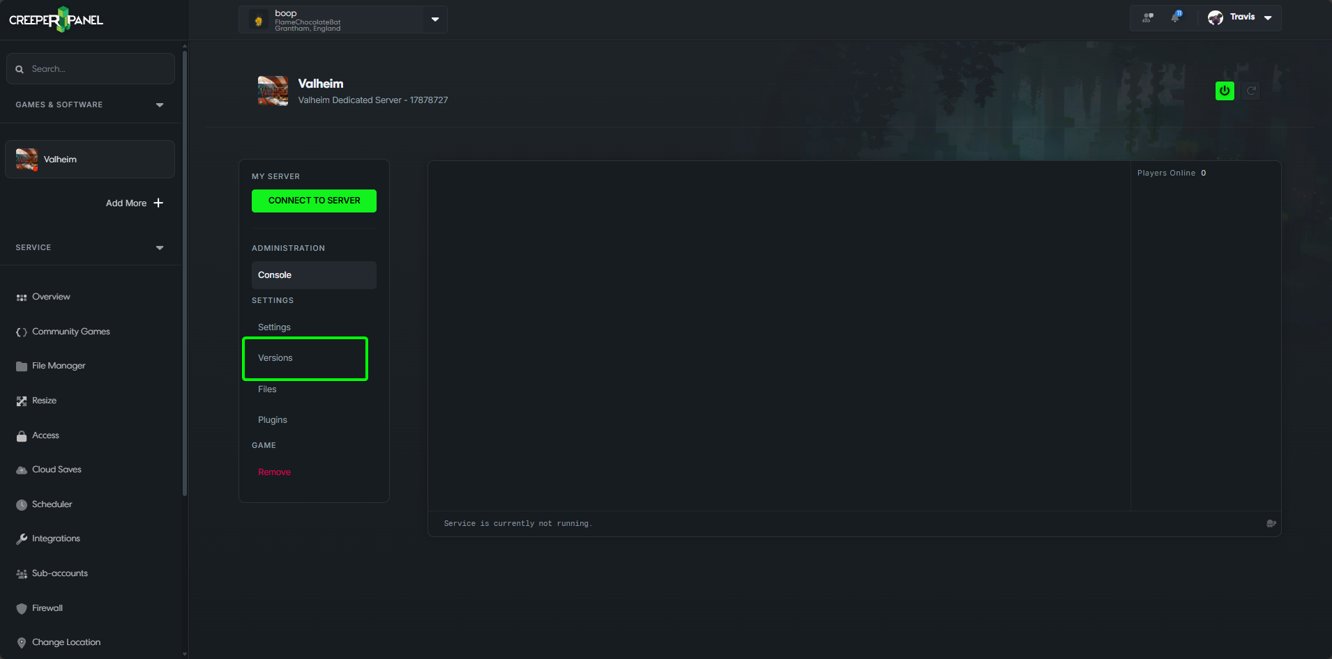 Docs Version Dropdown