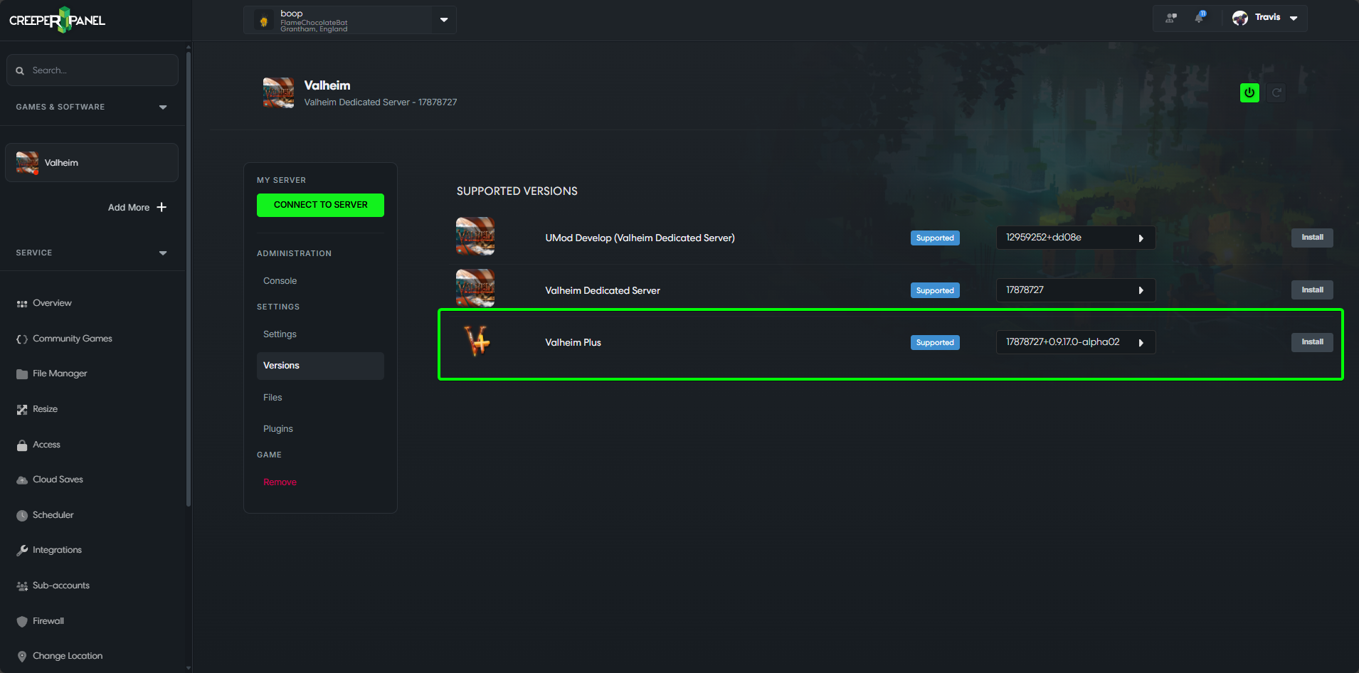 Docs Version Dropdown